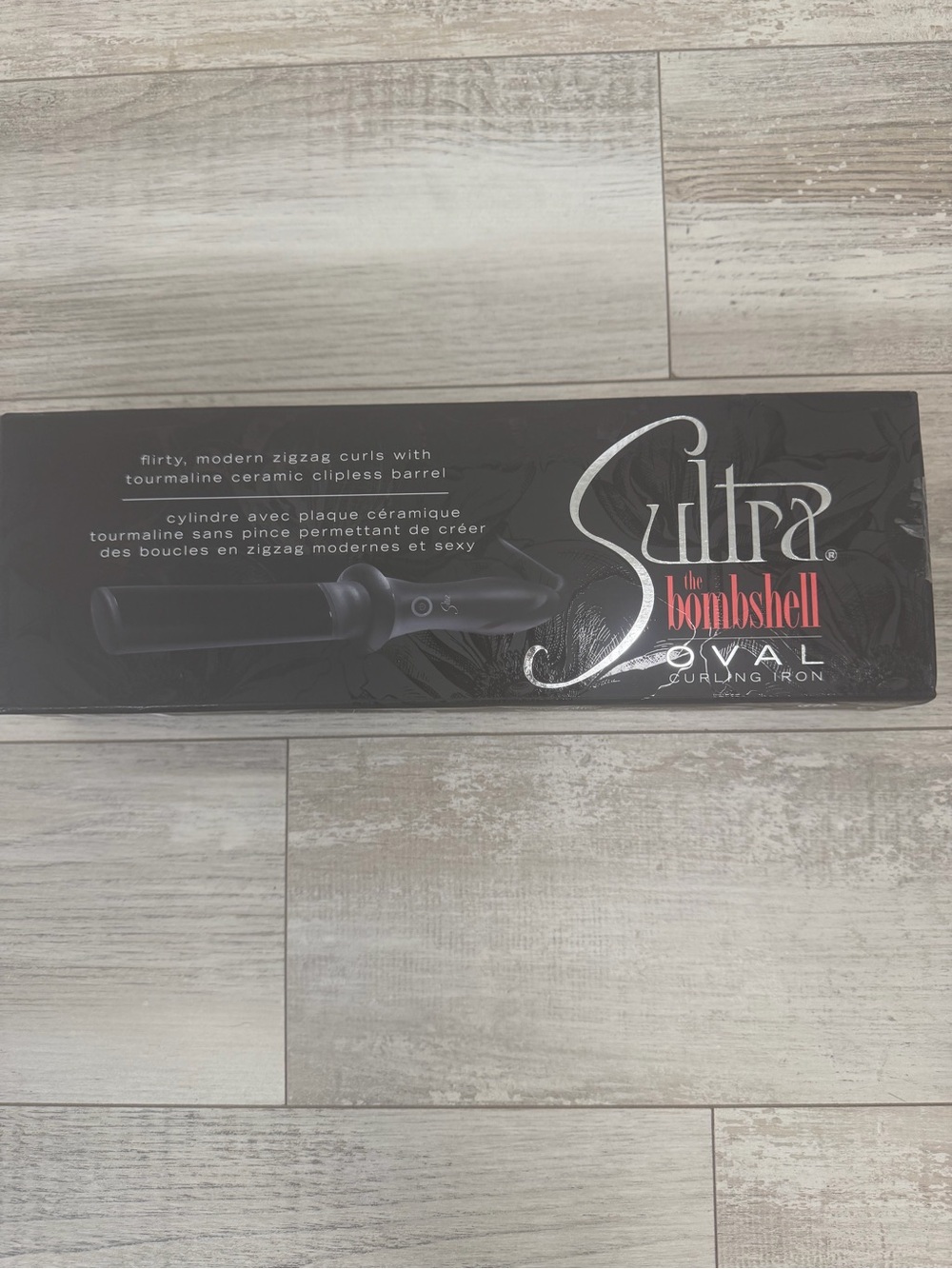 HOST PICK - Sultra The Bombshell Oval Clipless Curling Iron - NIB Sealed - Picture 2 of 8